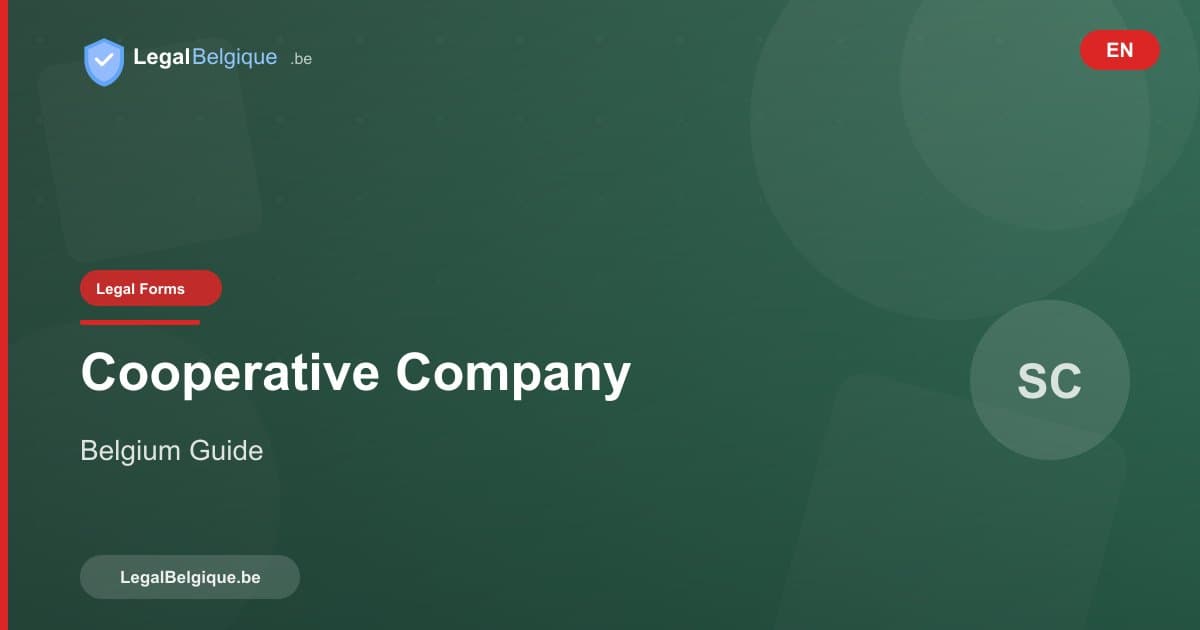 The Cooperative Company (SC) in Belgium: Complete Guide