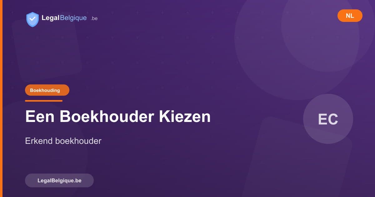 Hoe een accountant of erkend boekhouder kiezen in België